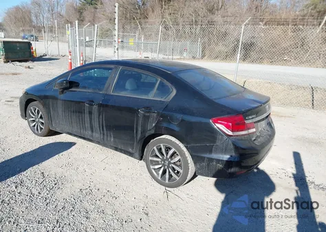 2015 Honda Civic Ex-L z USA, uszkodzony, nr VIN 19XFB2F92FE086501